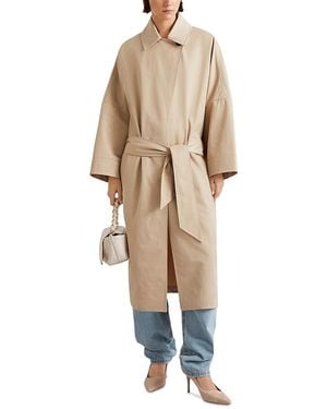 Marella Mllmandare Deconstructed Trench Coat - Natural
