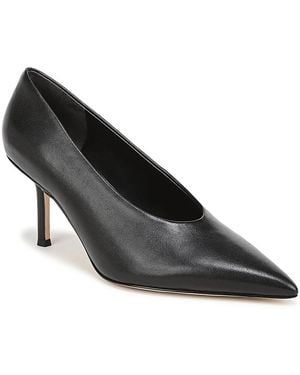 FAVORITE DAUGHTER Zoe Leather Pumps - Black