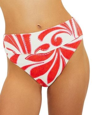 Beach Riot Highway Bikini Bottom - Red