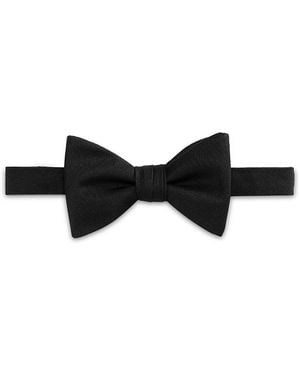 HUGO Formal Pre Tied Silk Bow Tie - Black