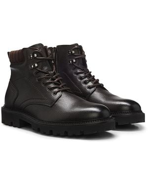 BOSS By Hugo Julyo Half Boots - Black