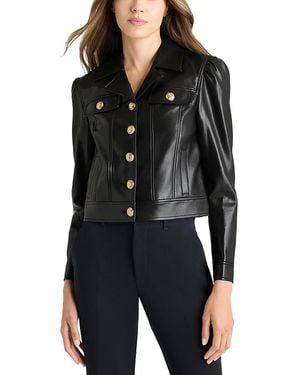 Cinq À Sept Faux Leather Deryn Jacket - Black