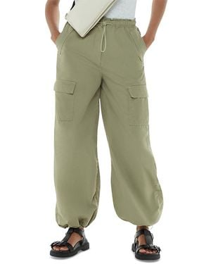 Whistles Pippa Parachute Pants - Green