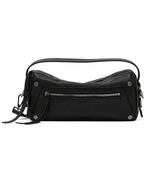 Hammitt Doxie Medium Leather East/West Crossbody - Black