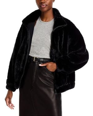 UGG Tash Faux Fur Jacket - Black