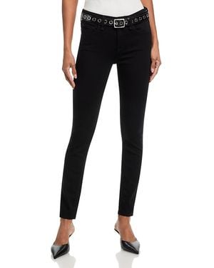 Rag & Bone Cate Mid Rise Ankle Skinny Jeans - Black