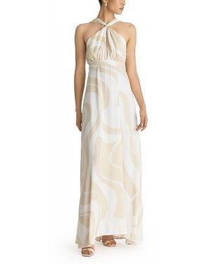 Diarrablu Lyra Fsc Certified Viscose Dress - Natural