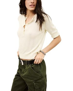 Ba&sh Viola Knit Top - White