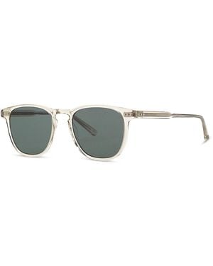 Garrett Leight Brooks Sunglasses, 47Mm - Metallic
