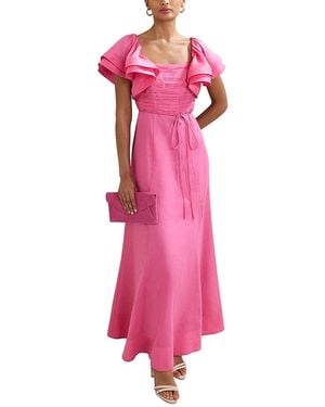 Phase Eight Rhianna Midi Dress - Pink