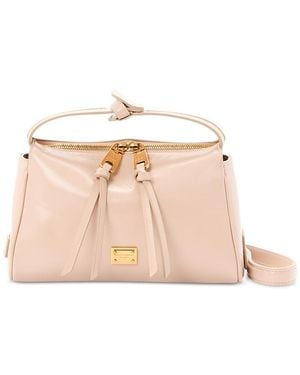 Dolce & Gabbana Convertible Top Handle Crossbody - Pink