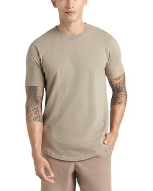 Goodlife Slub Scallop Crew - Gray