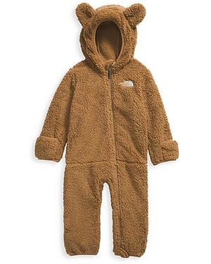 The North Face Baby Campshire One Piece Fleece Coverall - Brown
