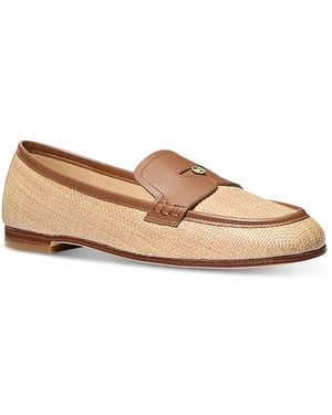 Michael Kors Jennings Penny Loafers - Natural