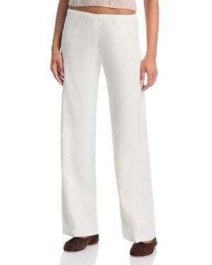 RVLT Straight Pull On Pants - White