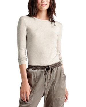 Splendid Long Sleeve Tee - Gray