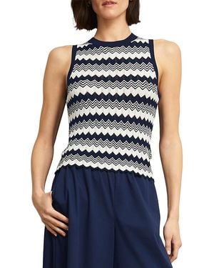 Hobbs Osterley Knitted Top - Blue