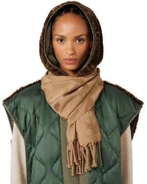 Weekend by Maxmara Wkapaggio Fringed Wool Scarf - Green