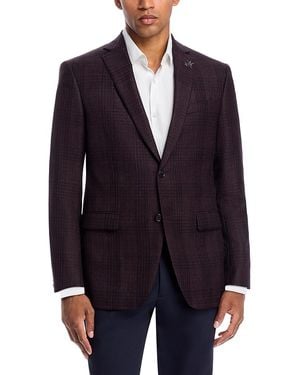John Varvatos Tonal Plaid Sportcoat - Blue