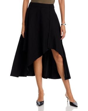 Jason Wu Wool Suiting Skirt - Black