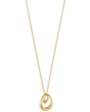 Georg Jensen 18K Offspring Looped Pendant Necklace, 17.72 - Metallic