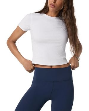 Vuori Pose Fitted Tee - White