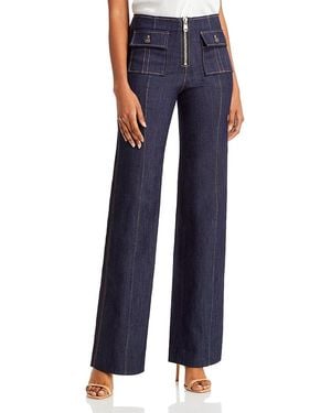 Cinq À Sept Azure Wide Leg Pants - Blue