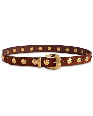 Madewell Studded Western Belt - Brown