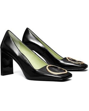 Tory Burch Ring Hardware Pumps - Black