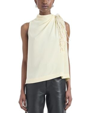 Altuzarra Alden Silk Top - Natural