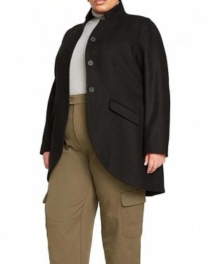 UNIVERSAL STANDARD Plus Size Beas Coat - Black