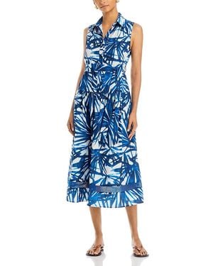 AREA STARS Ruki Midi Dress - Blue