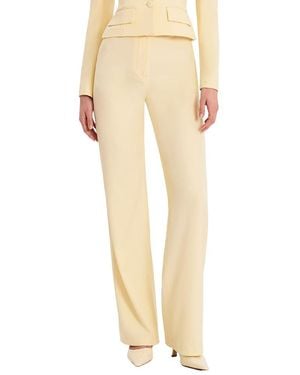 Miss Circle Quinnie Business Casual Slim Suit Pants - Natural
