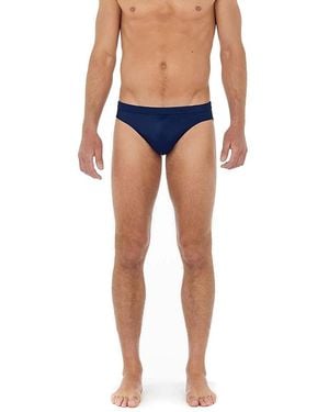 Hom Sea Life Swim Mini Briefs - Blue
