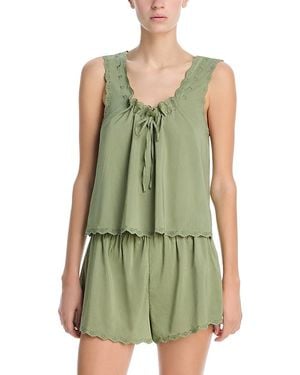 Reformation Hazel Pajama Set - Green