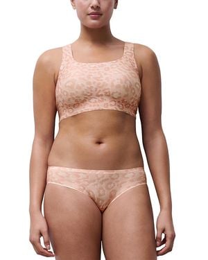 Chantelle Seamless Print Bikini - Pink