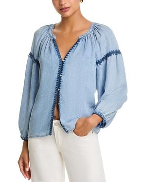 Rails Toshi Blouson Sleeve Shirt - Blue