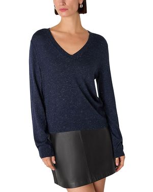 Whistles Annie Sparkle Jumper - Blue
