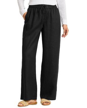 Tommy Bahama Two Palms Linen Easy Pants - Black