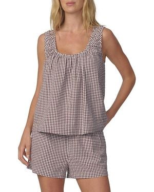 Joe's Jeans The Ana U Neck Sleeveless Blouse - Purple