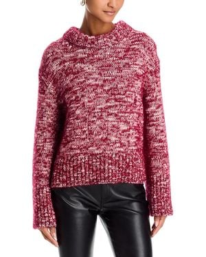 Rag & Bone Marlee Crewneck Wool-Blend Sweater - Red
