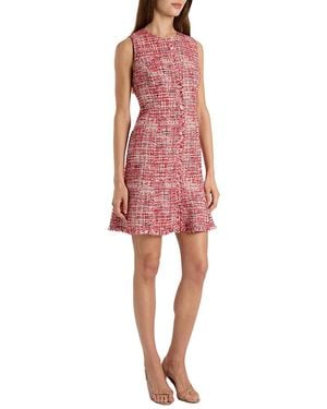 Santorelli Curona Sleeveless Sheath Dress - Red