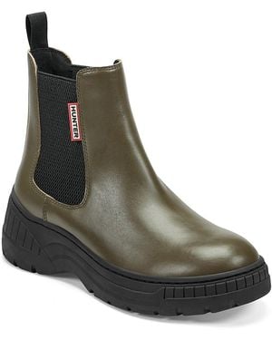 HUNTER Neveah Chelsea Rain Boots - Brown