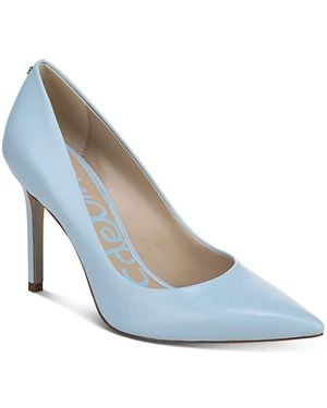 Sam Edelman Hazel Leather Pumps - Blue