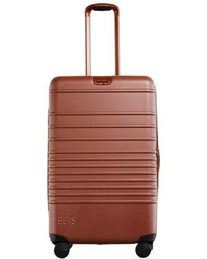 BEIS Medium Check-In Roller - Brown