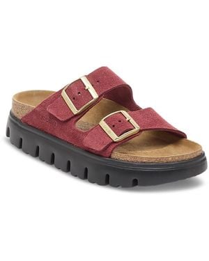 Birkenstock Arizona Chunky Footbed Sandals - Red