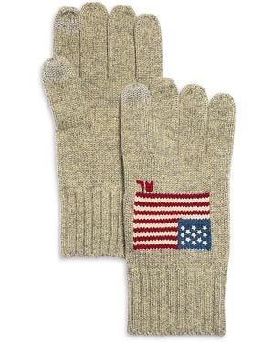 Polo Ralph Lauren Flag Gloves - White