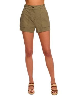 Ramy Brook Canvas Hilary Shorts - Green