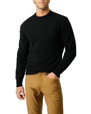 Rodd & Gunn Stewart Island Wool & Cashmere Crewneck Sweater - Black