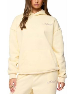 Edikted Club Hoodie - Natural